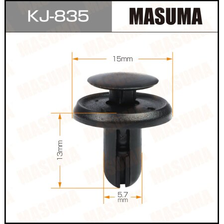 Retainer clip Masuma plastic, KJ-835