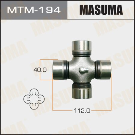 Driveshaft U-joint Masuma 40x112 , MTM-194