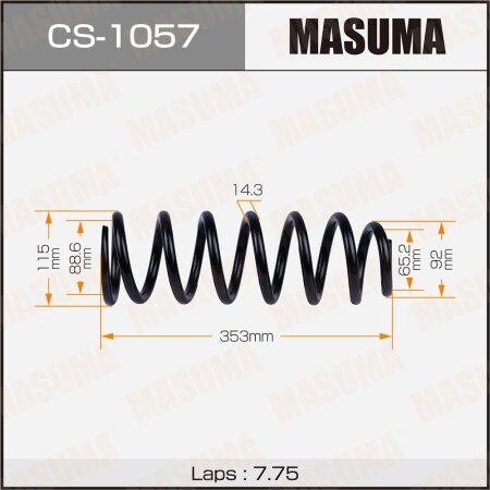 Coil spring Masuma, CS-1057