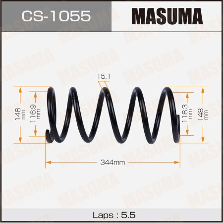 Coil spring Masuma, CS-1055
