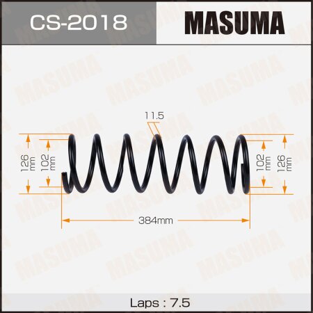 Coil spring Masuma, CS-2018