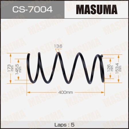 Coil spring Masuma, CS-7004