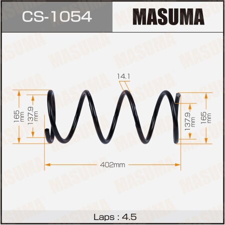 Coil spring Masuma, CS-1054