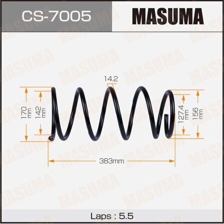 Coil spring Masuma, CS-7005