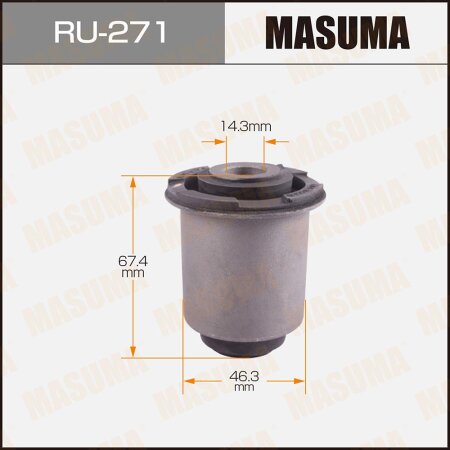 Silent block suspension bush Masuma, RU-271