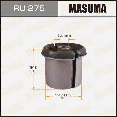 Silent block suspension bush Masuma, RU-275