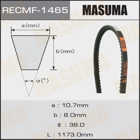 Drive V-Belt Masuma, 10x1173 mm, 1465