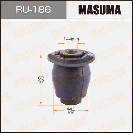 Silent block suspension bush Masuma, RU-186