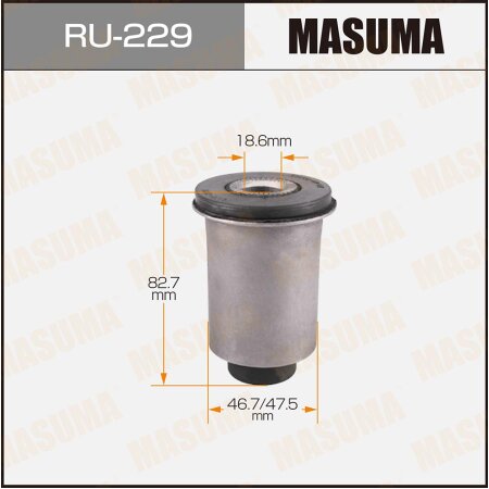 Silent block suspension bush Masuma, RU-229