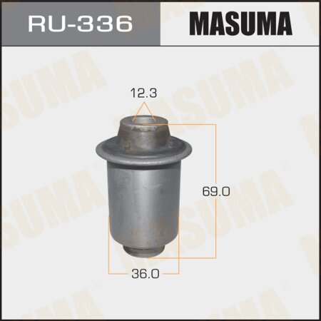 Silent block suspension bush Masuma, RU-336