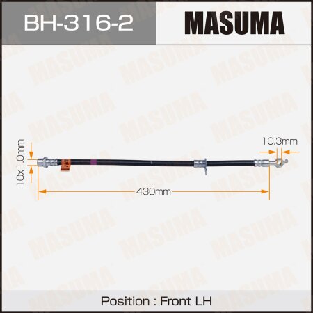 Brake hose Masuma, BH-316-2