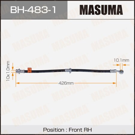 Brake hose Masuma, BH-483-1