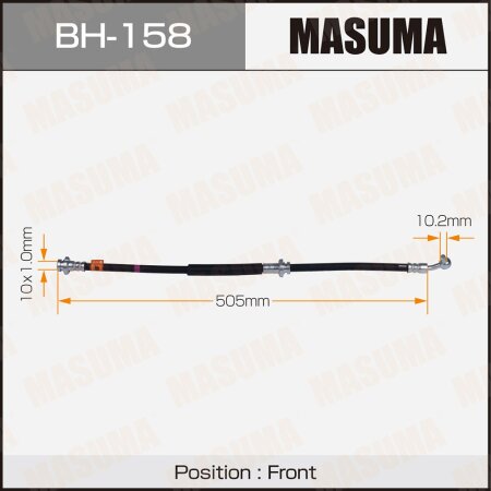 Brake hose Masuma, BH-158