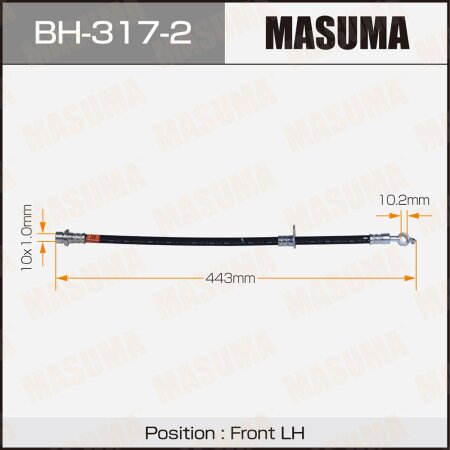 Brake hose Masuma, BH-317-2