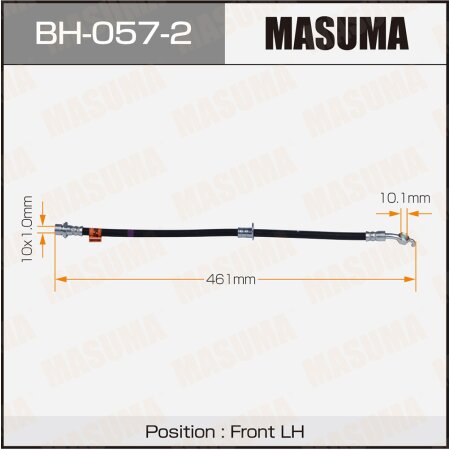 Brake hose Masuma, BH-057-2
