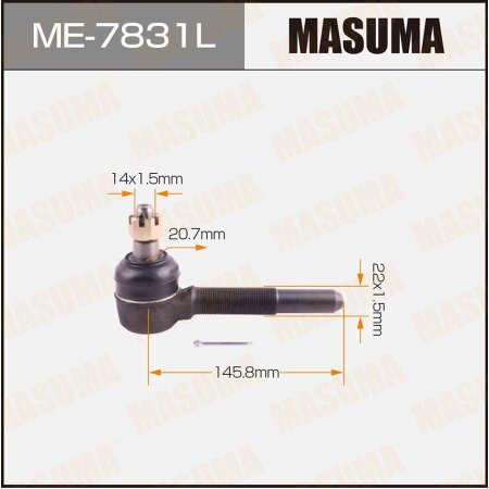 Tie rod end Masuma, ME-7831L