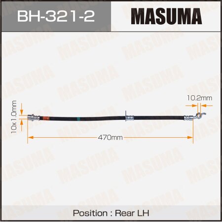 Brake hose Masuma, BH-321-2