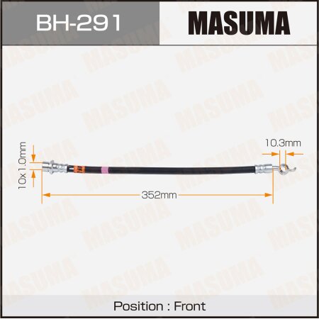 Brake hose Masuma, BH-291