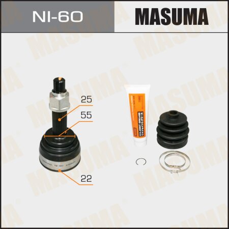 CV joint (outer) Masuma, NI-60