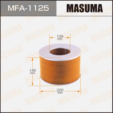 Air filter Masuma, MFA-1125