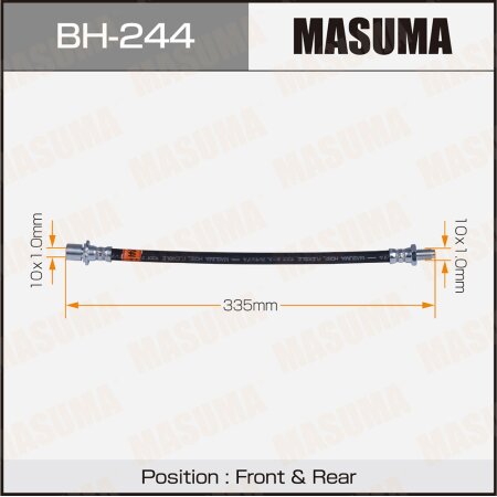 Brake hose Masuma, BH-244