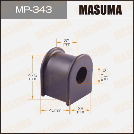 Stabilizer bar bushing Masuma, MP-343