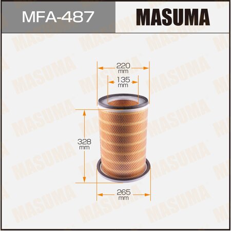 Air filter Masuma, MFA-487