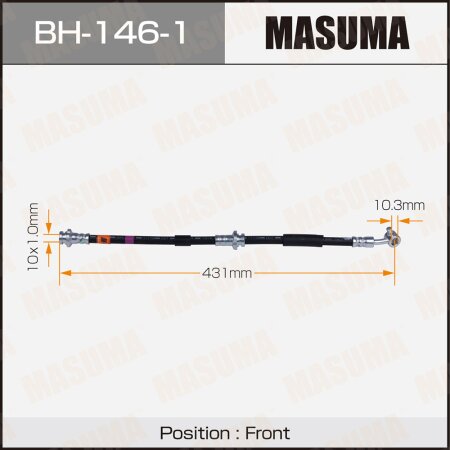 Brake hose Masuma, BH-146-1