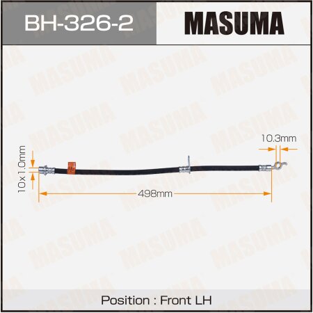 Brake hose Masuma, BH-326-2