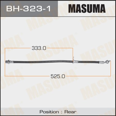 Brake hose Masuma, BH-323-1