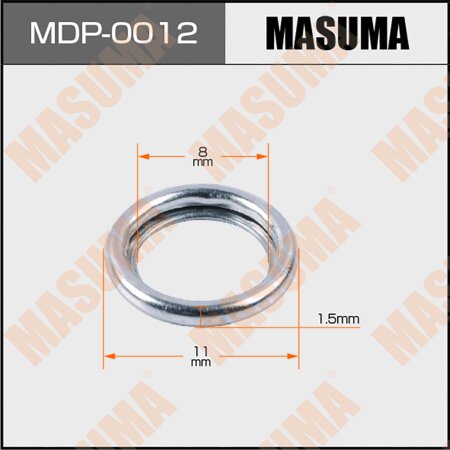 Injection nozzle washer Masuma 8х11х1.5, MDP-0012