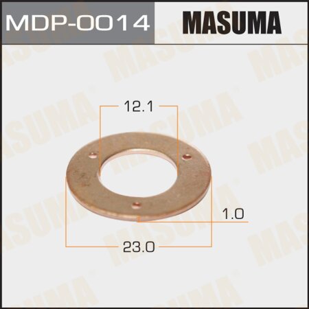 Injection nozzle washer Masuma 12.1х22.9х1, MDP-0014