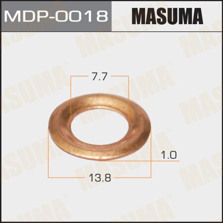 Injection nozzle washer Masuma 7.7х13.8х1, MDP-0018