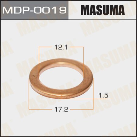 Injection nozzle washer Masuma 12.1х17.2х1.5, MDP-0019