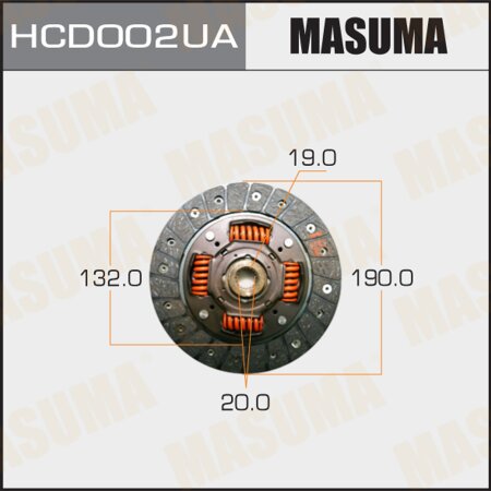 Clutch disc Masuma, HCD002UA
