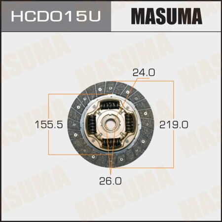 Clutch disc Masuma, HCD015U