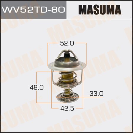 Thermostat Masuma, WV52TD-80