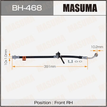 Brake hose Masuma, BH-468