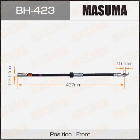 Brake hose Masuma, BH-423