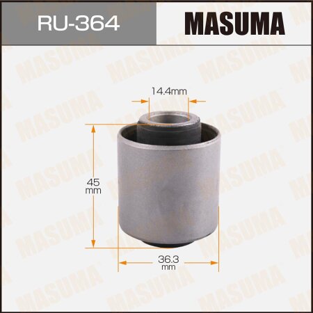 Silent block suspension bush Masuma, RU-364