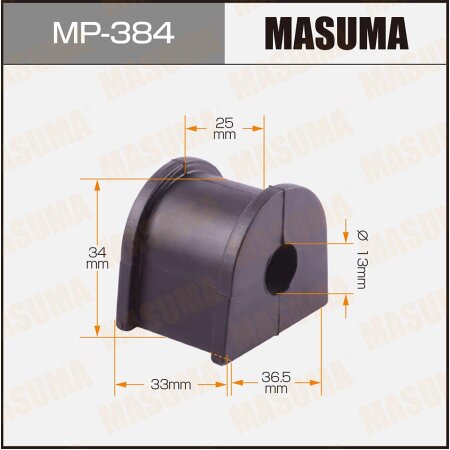 Stabilizer bar bushing Masuma, MP-384