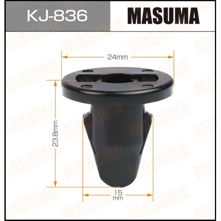 Retainer clip Masuma plastic, KJ-836