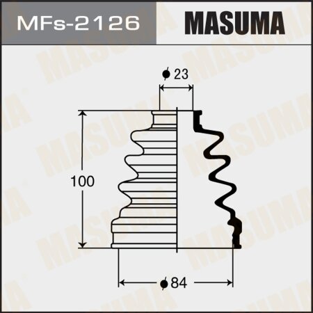 CV Joint boot Masuma (silicone), MFs-2126