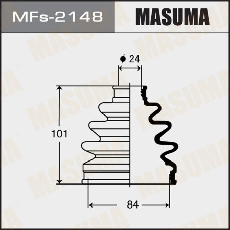 CV Joint boot Masuma (silicone), MFs-2148