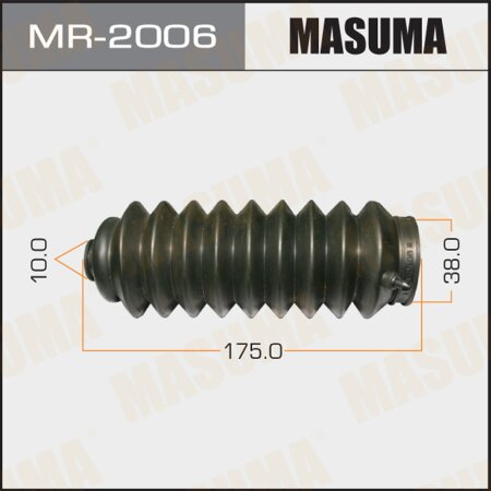Steering gear boot Masuma (rubber), MR-2006