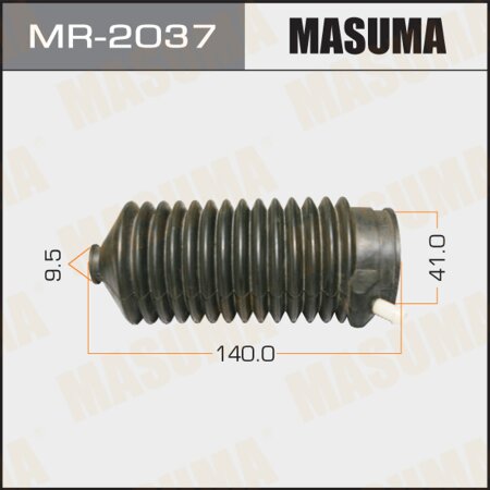 Steering gear boot Masuma (rubber), MR-2037