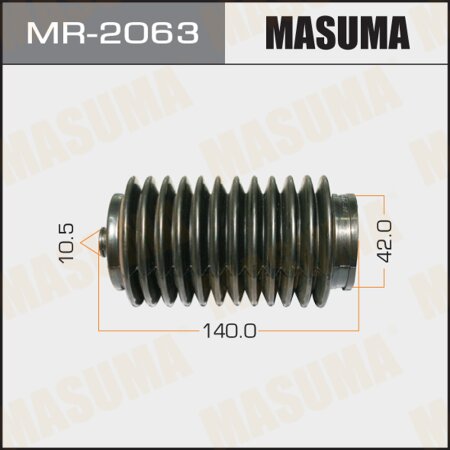 Steering gear boot Masuma (rubber), MR-2063