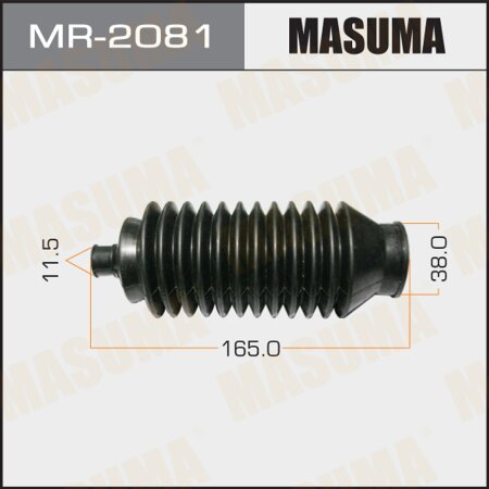 Steering gear boot Masuma (rubber), MR-2081