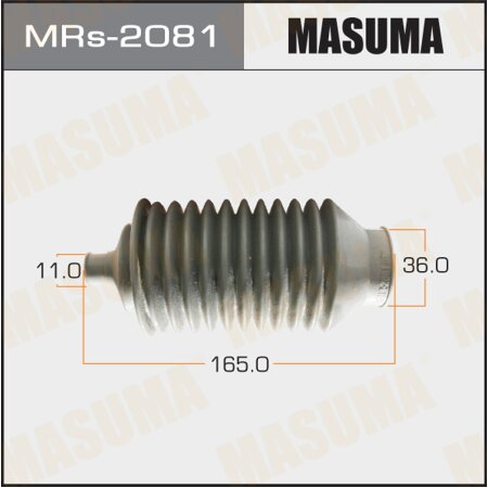 Steering gear boot Masuma (silicone), MRs-2081