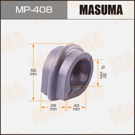 Stabilizer bar bushing Masuma, MP-408